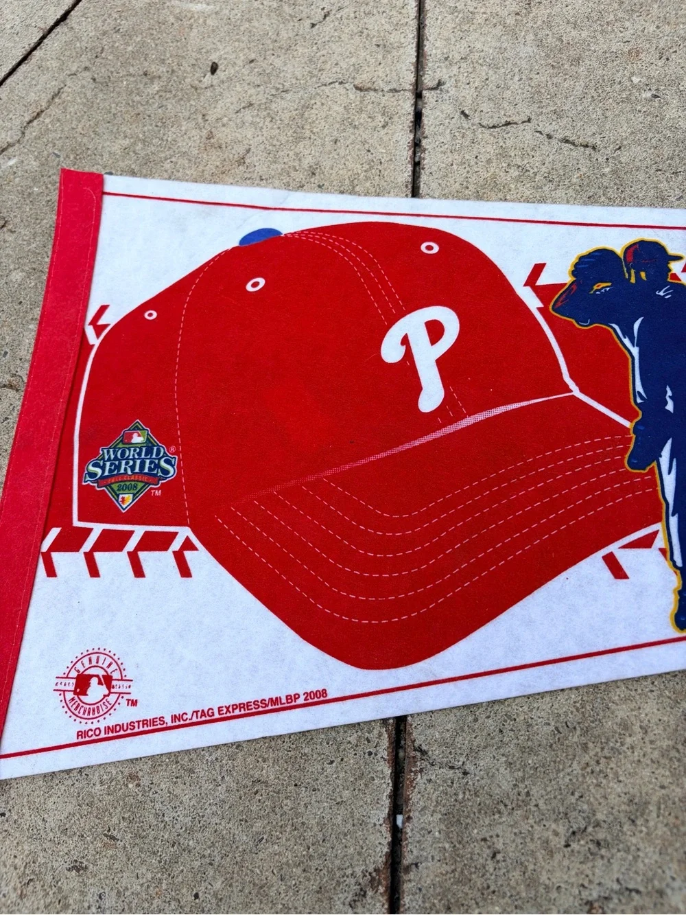 MLB Philadelphia Phillies Sports Pennant